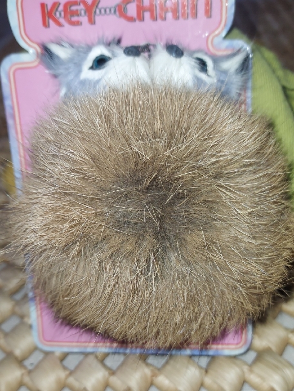 Novelty Inc. Fur Key Chain - Picture 2 of 8